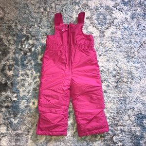 NEW LL Bean Pink Snowpants 4T